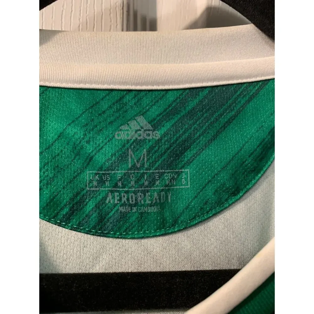 Adidas Northern Ireland 2020 Home Soccer Jersey Size M Green FI2827 Aeroready
